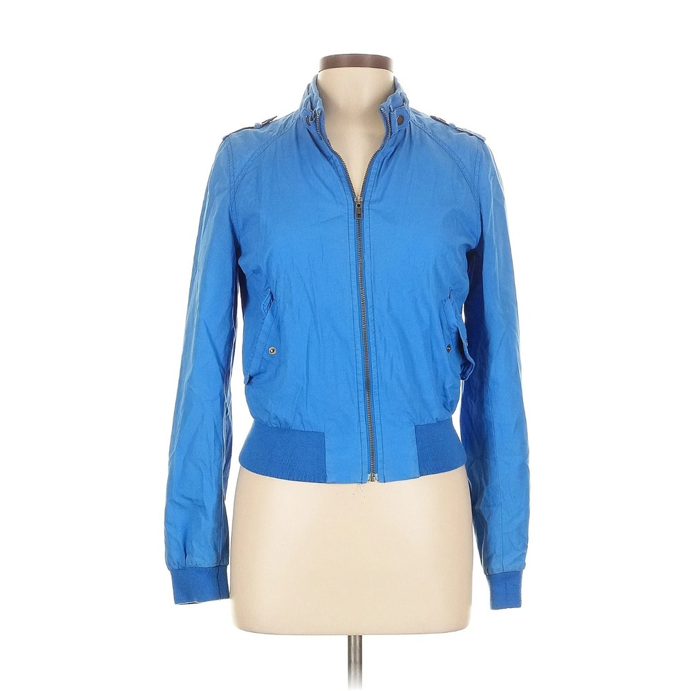 H&M Full Zip Bomber Jacket Womens Size 10